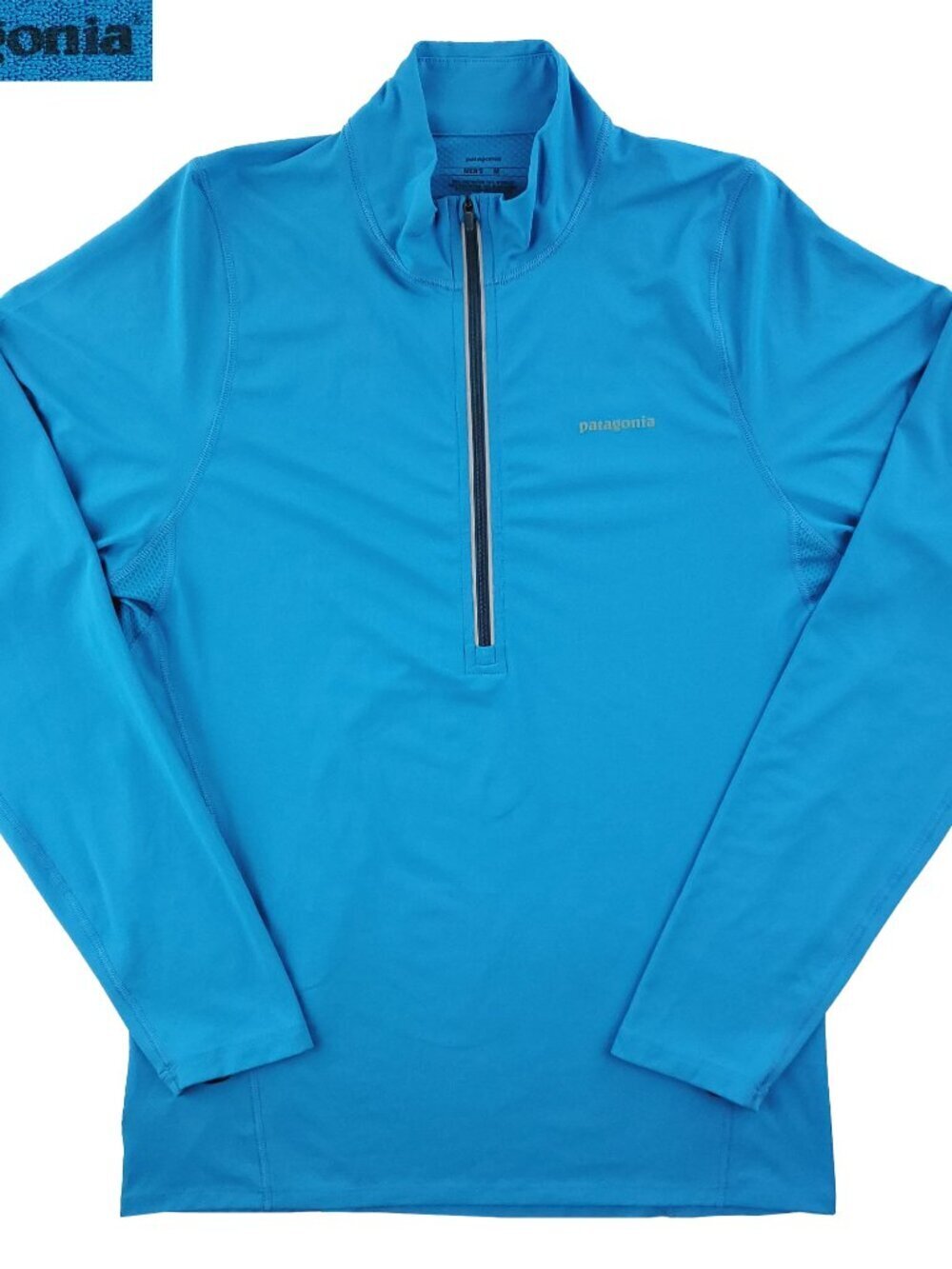 Patagonia All Weather 1/2 Zip Base Layer Top Lightweight Breathable Men's Medium